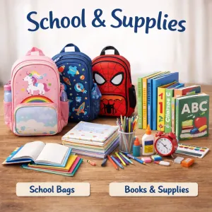 SCHOOL & SUPPLIES